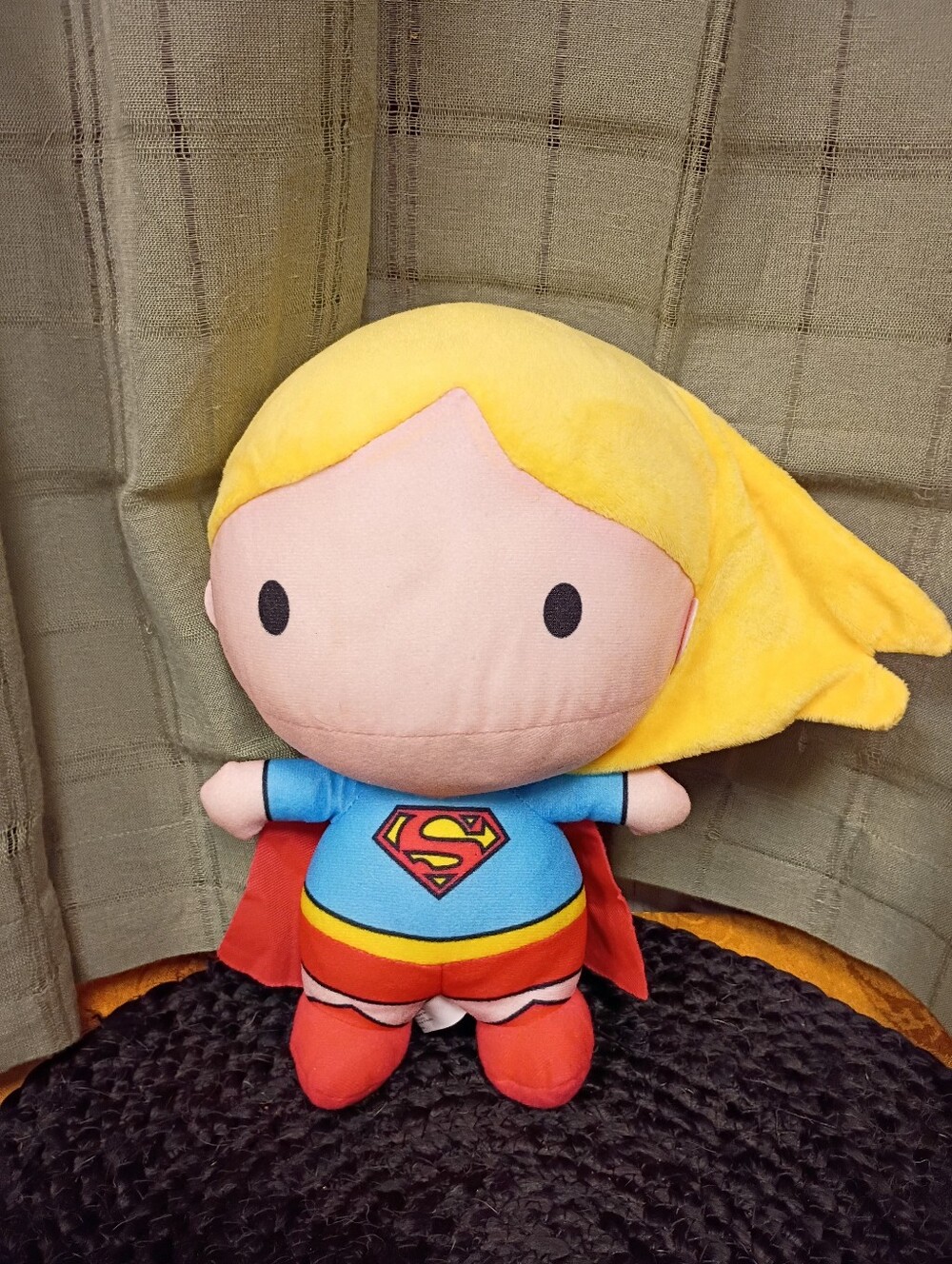 Toy Factory DC Comics Justice League Chibi Supergirl Stuffed Character Size 9"